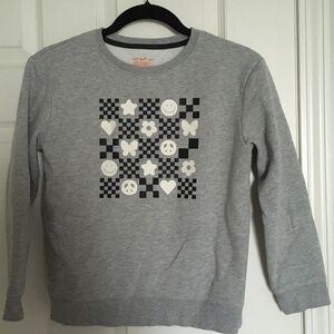 Girl’s Cat and Jack Large (10-12) Gray Sweatshirt